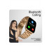 Fire-Boltt Newly Launched Vogue Large 2.05" Display Smart Watch, Always On Display, Wireless Charging, App Based GPS with Bluetooth Calling & 500+ Watch Faces (Chain Rose Gold)